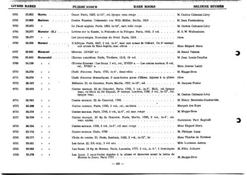 tome VII Archives, manuscrits et livres rares - Ministère de la culture ...