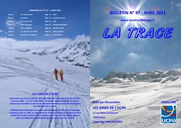 LA TRACE N 97- AVRIL 2011.pdf - les aines de l'ucpa