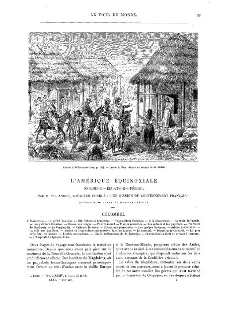 Le Tour du monde (Paris. 1860). 1860-1914.