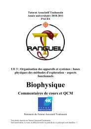 Poly Biophysique R 10-11.pdf - Tutorat Associatif Toulousain