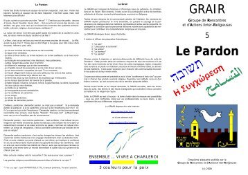 Plaquette au format PDF - grair