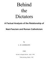 Behind the Dictators - Relationship of Nazi-Fascism ... - Arctic Beacon