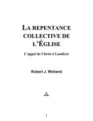 L'ÉGLISE - Le site de Richard Lemay