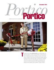 Portico - Frederick D. Hill Archives - University of Indianapolis