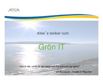 Ulf Blomqvist, Atea - IDG.se