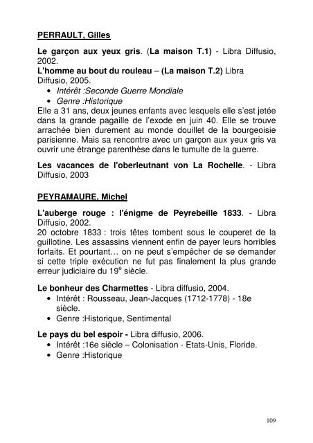 Genre : Terroir