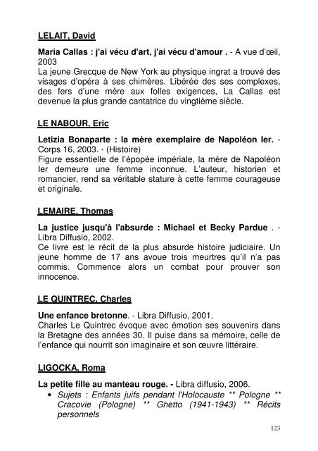 Genre : Terroir