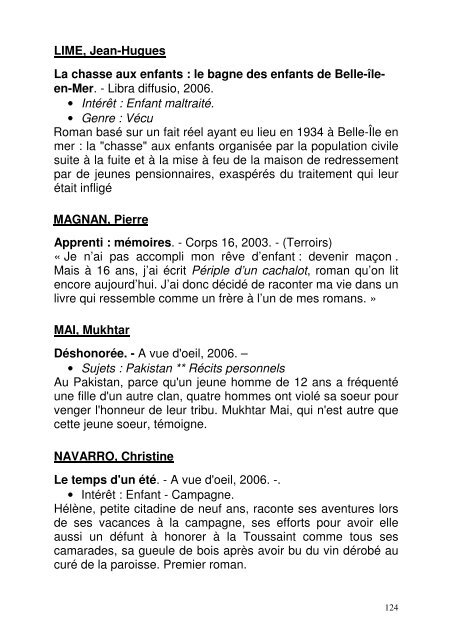 Genre : Terroir