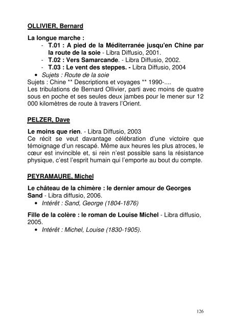 Genre : Terroir