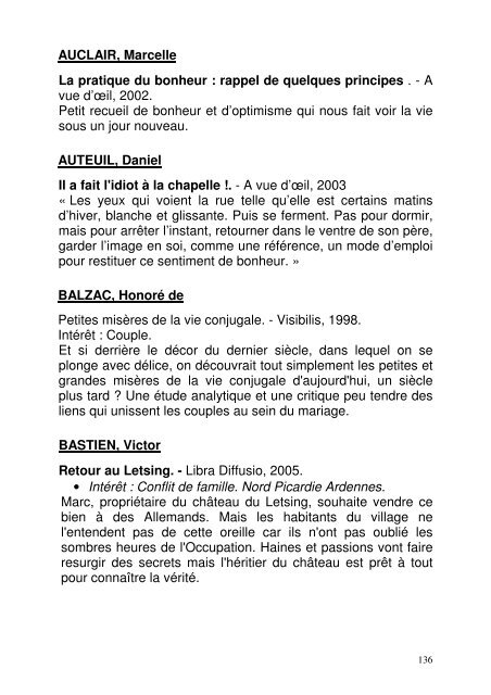 Genre : Terroir