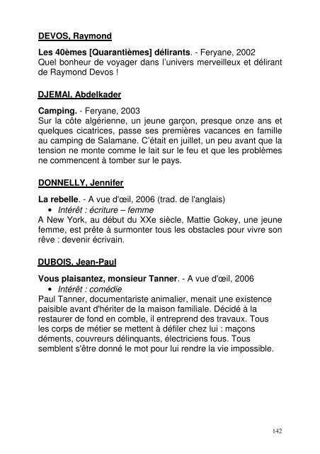 Genre : Terroir