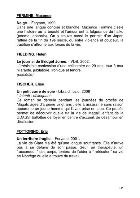 Genre : Terroir