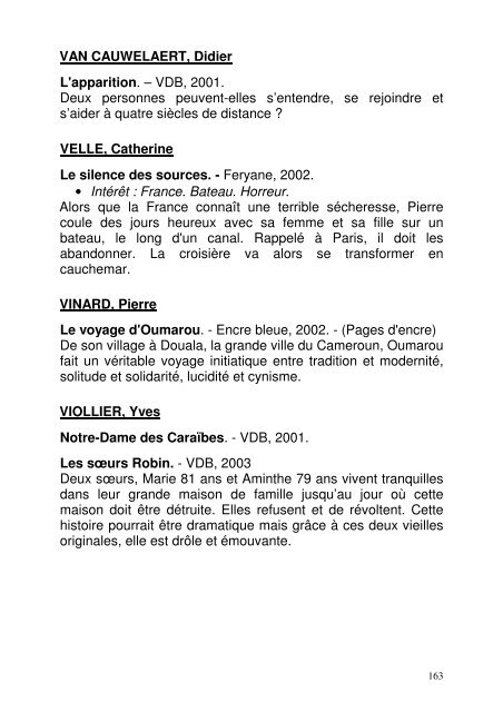 Genre : Terroir
