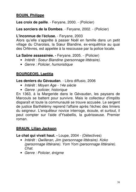 Genre : Terroir