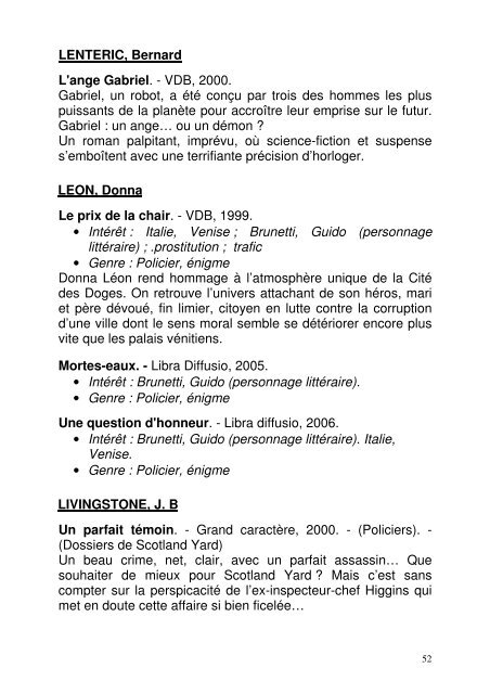 Genre : Terroir