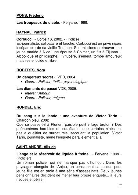 Genre : Terroir
