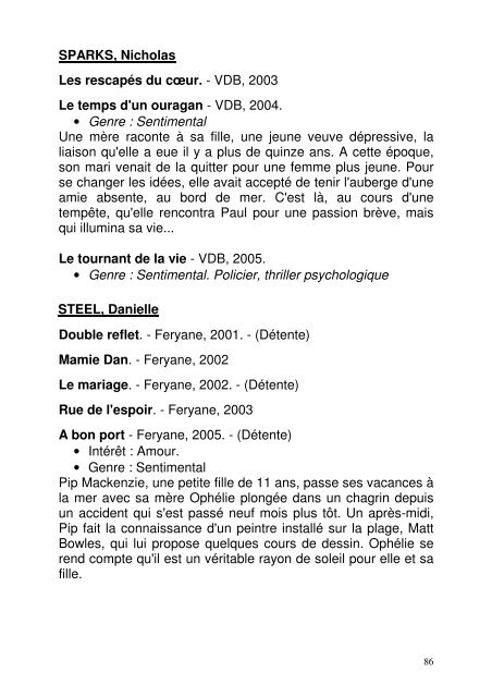Genre : Terroir