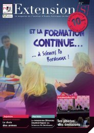 Extension[S] n°32 - Sciences Po Bordeaux