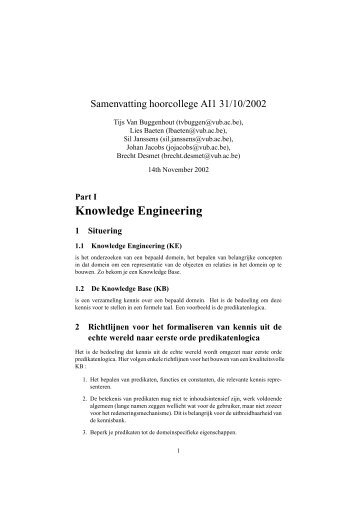 Samenvatting van de les (pdf, 43kB)