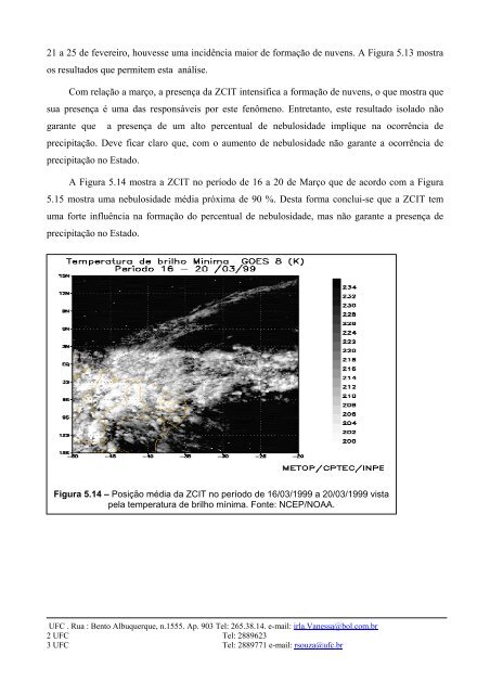 ESTUDO DA NEBULOSIDADE E DAS ... - Artigo Científico