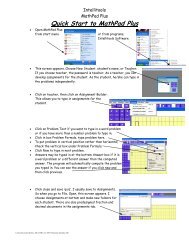 Quick Start to MathPad Plus