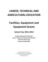 Career, Technical and Agricultural Education - GADOE Georgia ...