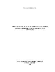 Impacto da aplicação da metodologia XP nas ... - Artigo Científico