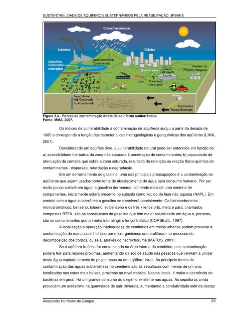 SUSTENTABILIDADE DE AQUIFEROS SUBTERRÂNEOS PELA ...