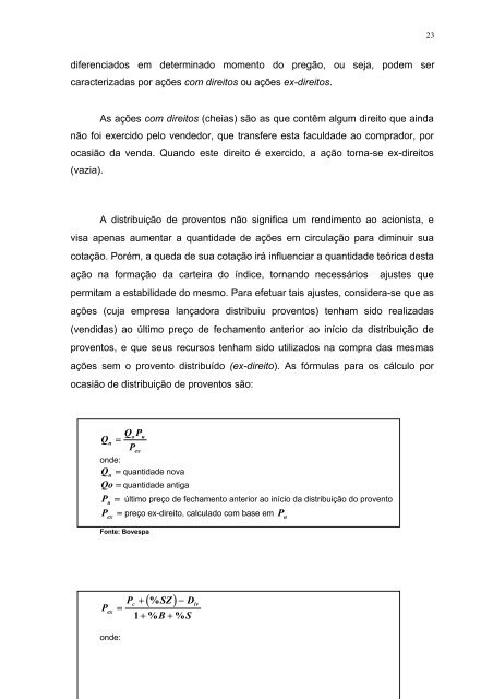 4. índice da bolsa de valores de são paulo