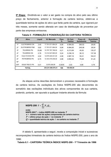 4. índice da bolsa de valores de são paulo