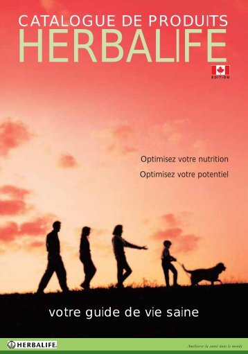 CATALOGUE DE PRODUITS - Herbalife