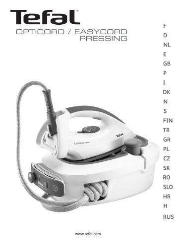 OPTICORD / EASYCORD PRESSING - Tefal.Com