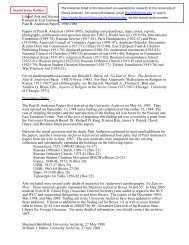 Download Box / Folder List - The University of Illinois Archives