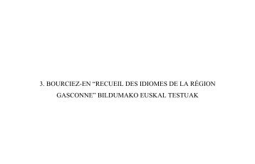 3. BOURCIEZ-EN “RECUEIL DES IDIOMES DE LA ... - HAL-Inria