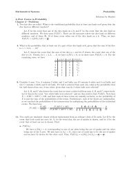 Mathematical Systems Probability Solutions by Bracket A ... - Archives