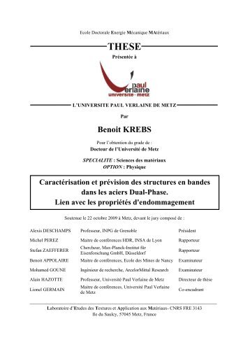 Benoit KREBS - Bibliothèques de l'Université de Lorraine