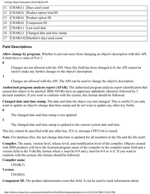 Data Queue APIs--Categories - FTP Directory Listing - IBM