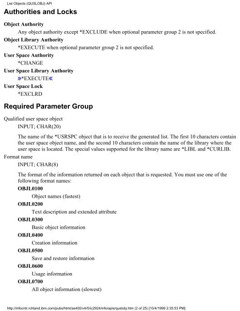 Data Queue APIs--Categories - FTP Directory Listing - IBM