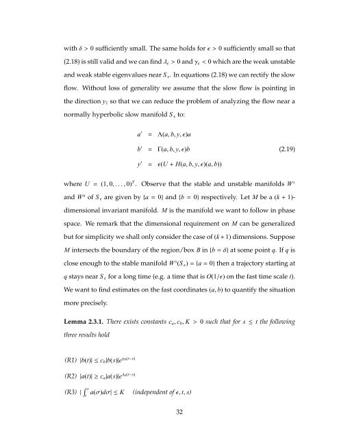 multiple time scale dynamics with two fast variables and one slow ...