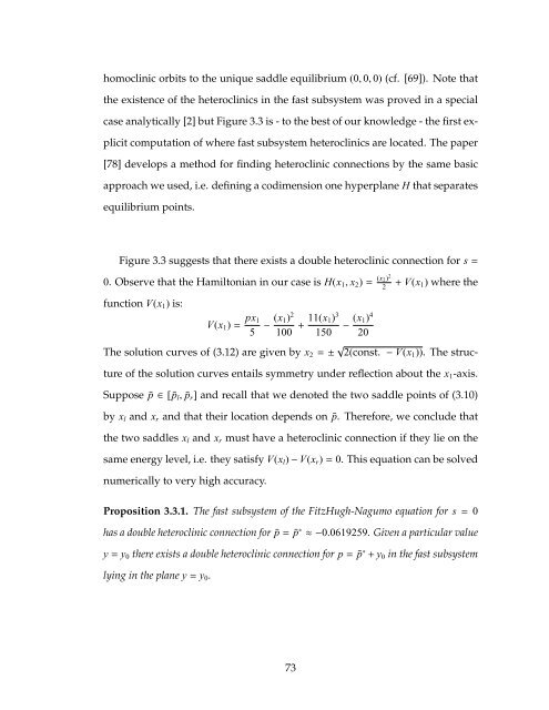 multiple time scale dynamics with two fast variables and one slow ...