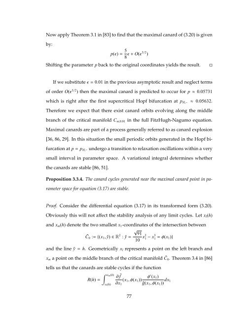 multiple time scale dynamics with two fast variables and one slow ...