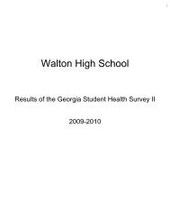 Walton High School - GADOE Georgia Department of Education