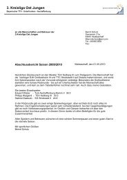 3. Kreisliga Ost Jungen - Aschaffenburg