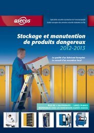 Stockage et manutention de produits dangereux 2012-2013, 28MB