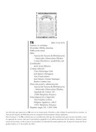 Número completo - Asociación Navarra de Bibliotecarios