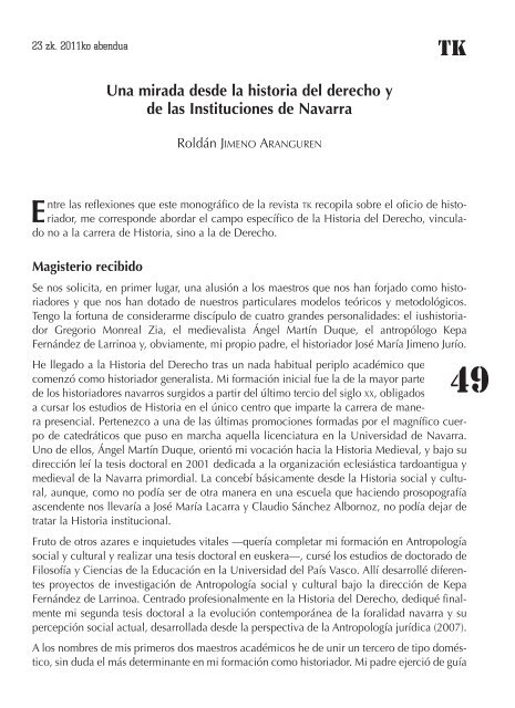Número completo - Asociación Navarra de Bibliotecarios