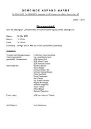Sitzungsprotokoll vom 30.5.2011 (157 KB) - .PDF - Aspang-Markt