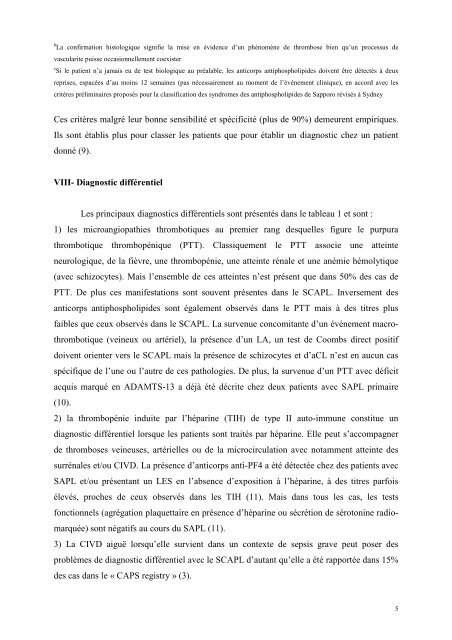 Syndrome catastrophique des antiphospholipides