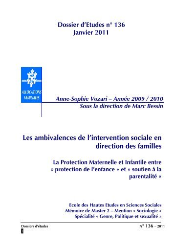 Dossier d'études n° 136 - Caf.fr