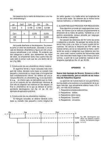 298 Así pasamos de la matriz de distancias a una ma- triz ... - Aranzadi